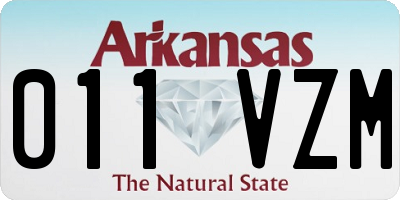 AR license plate 011VZM