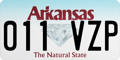 AR license plate 011VZP