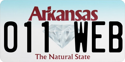 AR license plate 011WEB