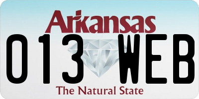 AR license plate 013WEB