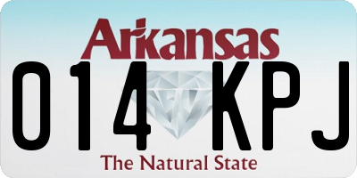 AR license plate 014KPJ