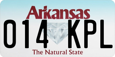 AR license plate 014KPL