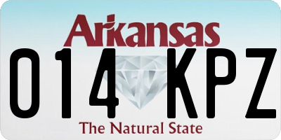 AR license plate 014KPZ