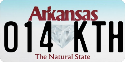 AR license plate 014KTH
