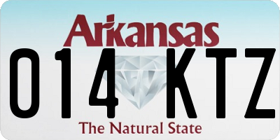 AR license plate 014KTZ