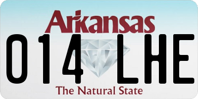 AR license plate 014LHE