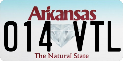 AR license plate 014VTL