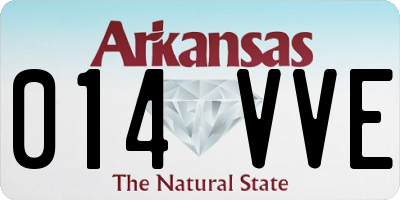 AR license plate 014VVE