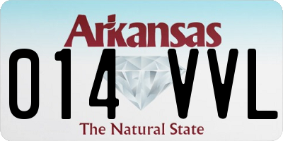 AR license plate 014VVL