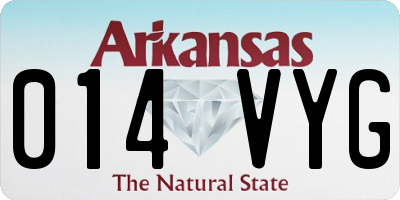 AR license plate 014VYG