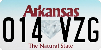 AR license plate 014VZG