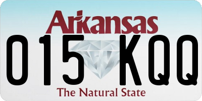 AR license plate 015KQQ