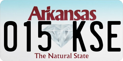 AR license plate 015KSE