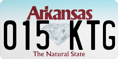 AR license plate 015KTG