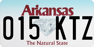 AR license plate 015KTZ
