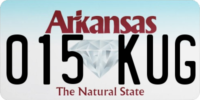 AR license plate 015KUG