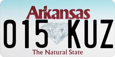 AR license plate 015KUZ