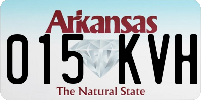 AR license plate 015KVH
