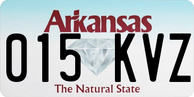 AR license plate 015KVZ