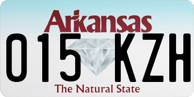 AR license plate 015KZH