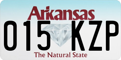 AR license plate 015KZP
