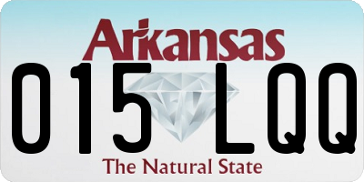 AR license plate 015LQQ