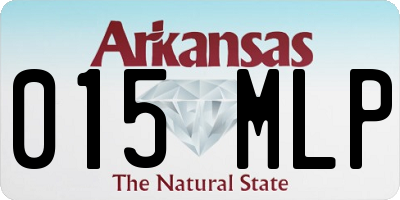 AR license plate 015MLP