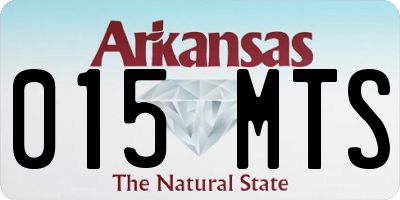 AR license plate 015MTS