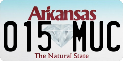AR license plate 015MUC