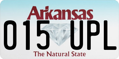 AR license plate 015UPL