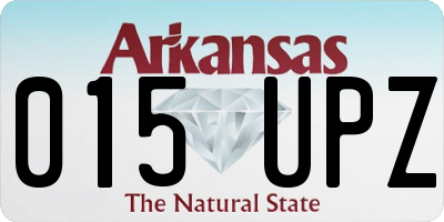 AR license plate 015UPZ