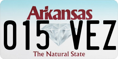 AR license plate 015VEZ