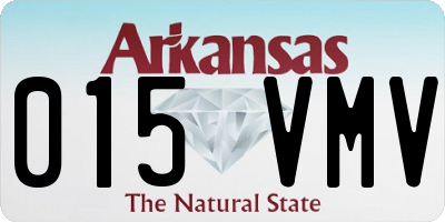 AR license plate 015VMV
