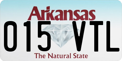 AR license plate 015VTL