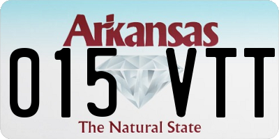 AR license plate 015VTT