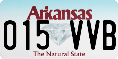 AR license plate 015VVB
