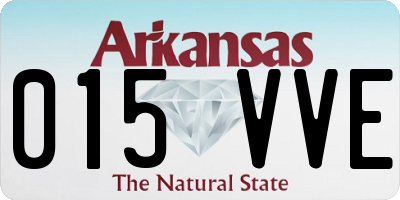 AR license plate 015VVE