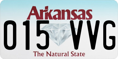 AR license plate 015VVG