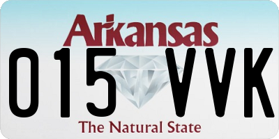 AR license plate 015VVK
