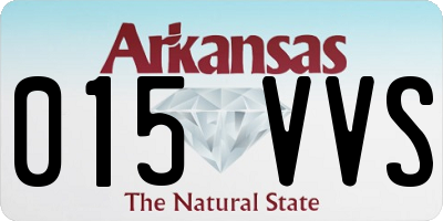 AR license plate 015VVS