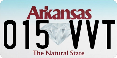 AR license plate 015VVT