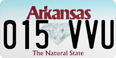 AR license plate 015VVU