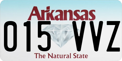 AR license plate 015VVZ