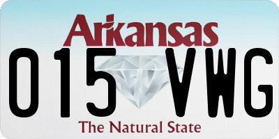 AR license plate 015VWG