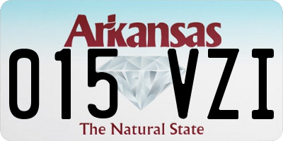 AR license plate 015VZI