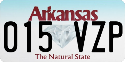 AR license plate 015VZP