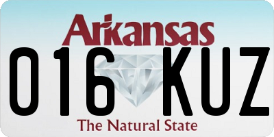 AR license plate 016KUZ