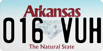 AR license plate 016VUH