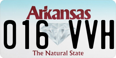 AR license plate 016VVH
