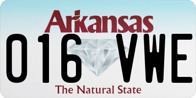 AR license plate 016VWE